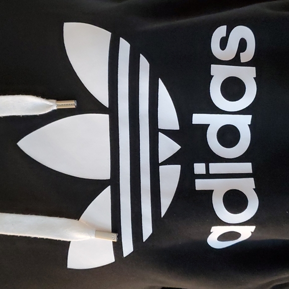Adidas Crop Top Hoodie - Picture 2 of 9